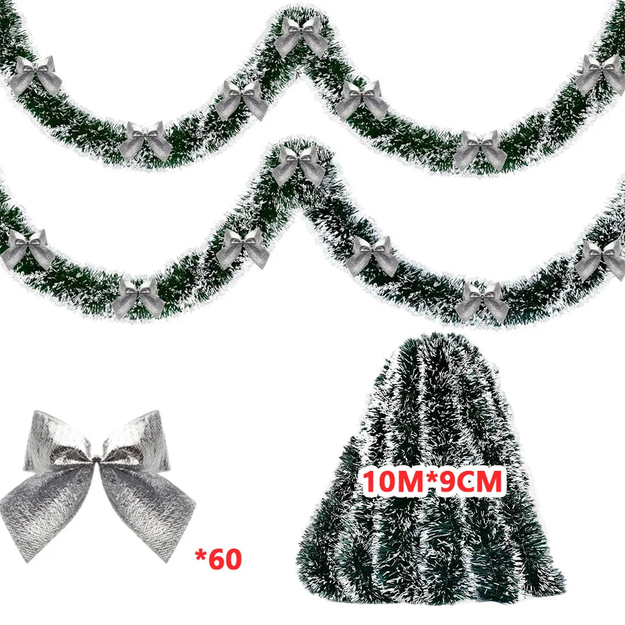 Christmas Tinsel Ribbons
