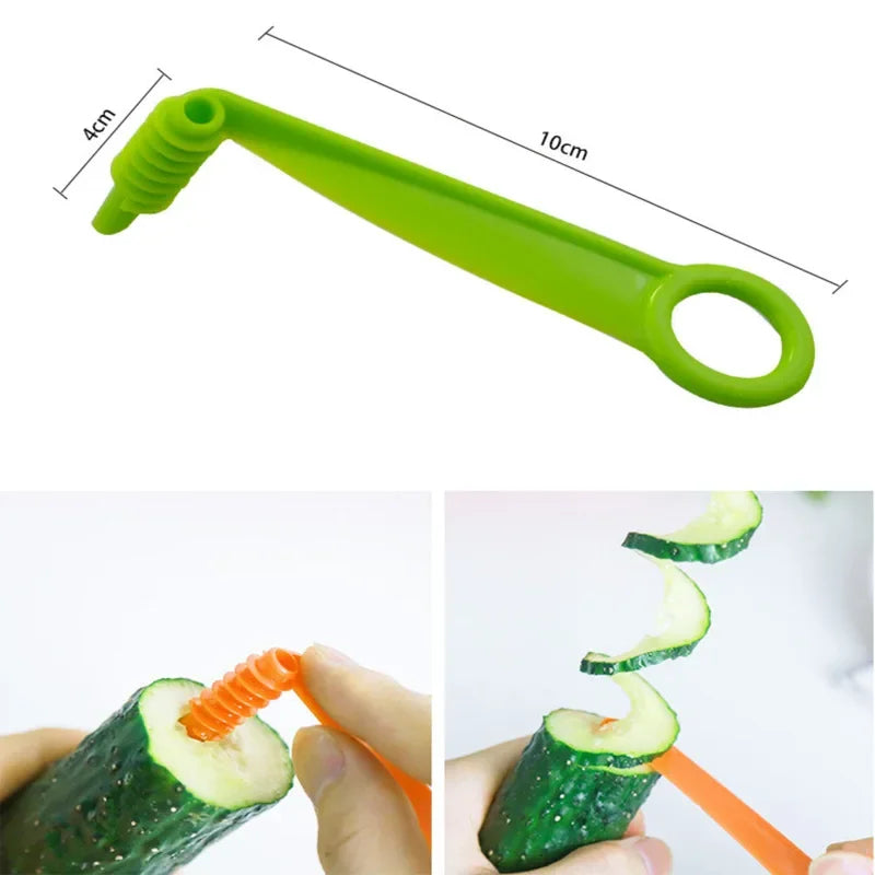 Rotating Potato Spiral Slicer