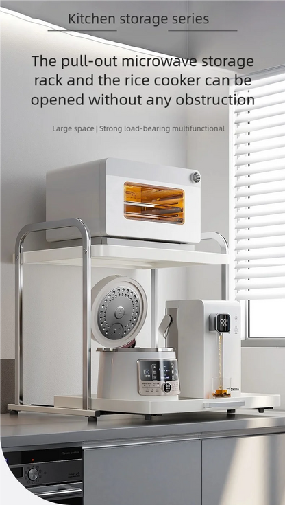 2-Tier Microwave Oven Rack