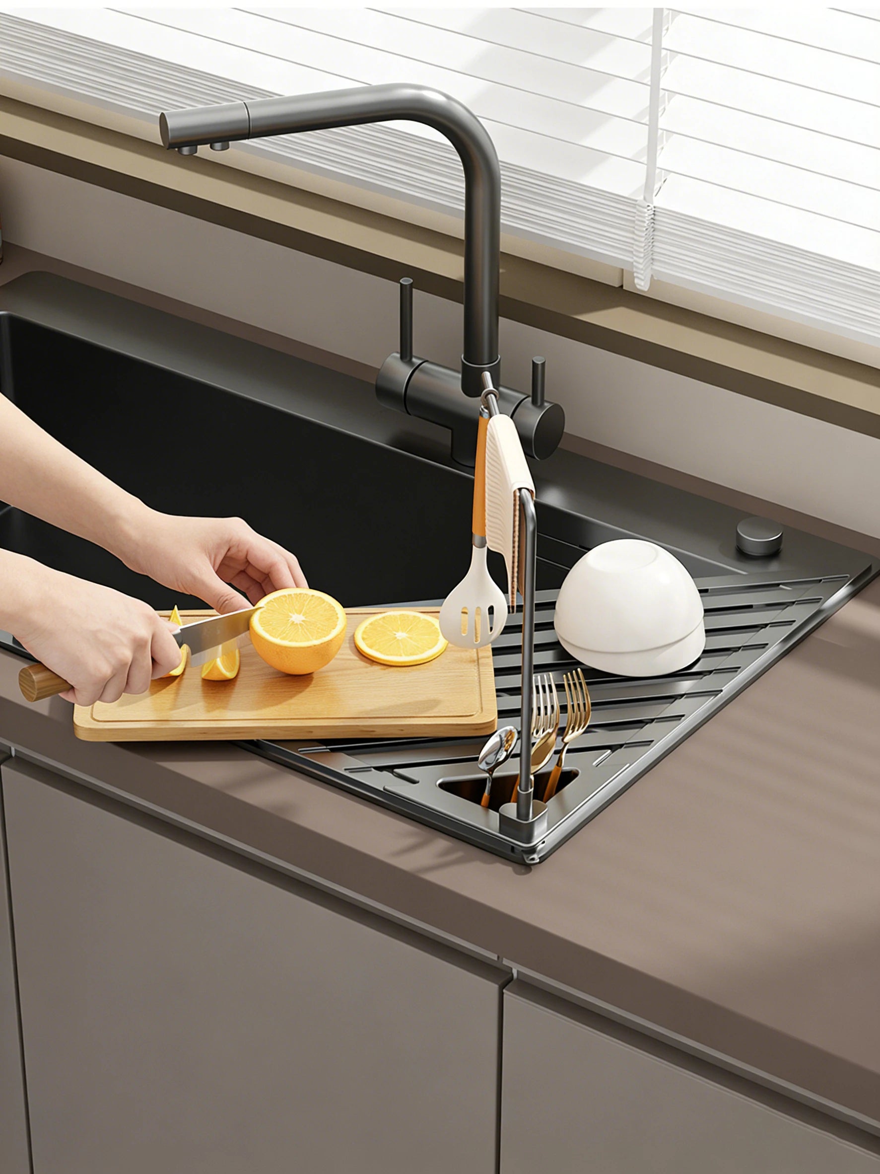 Foldable Drain Rack