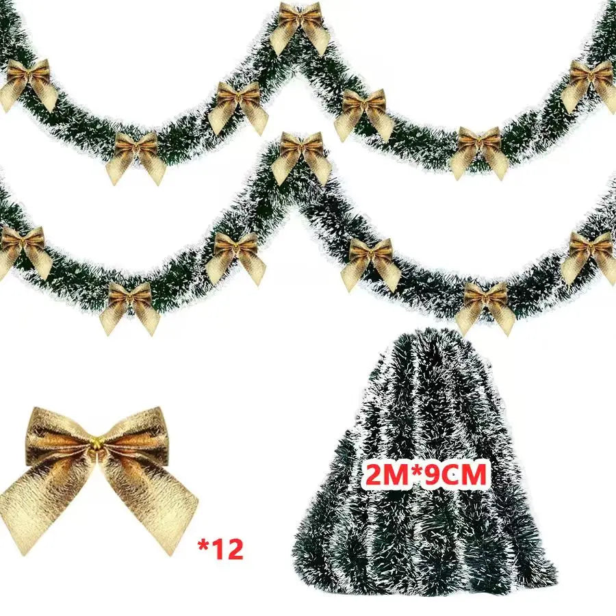 Christmas Tinsel Ribbons