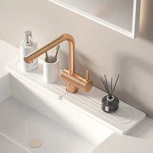 Quick-Dry Faucet Mat