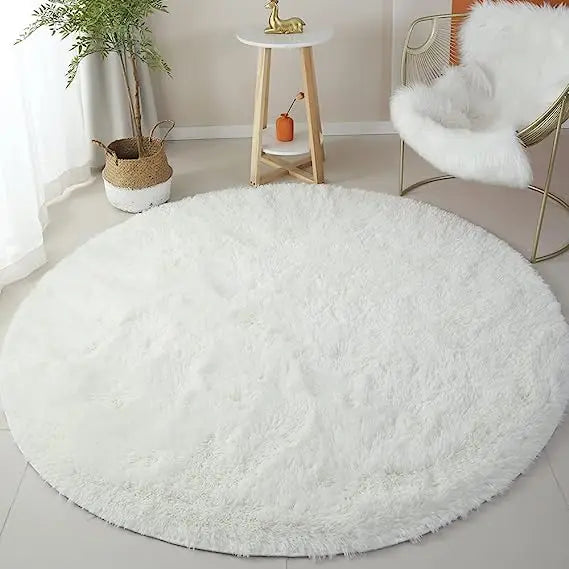 Round Fluffy Soft Area Rug