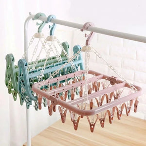 Foldable Clothes Drying Rack