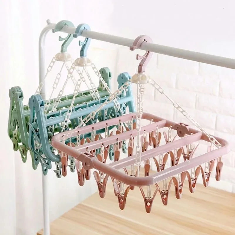 Foldable Clothes Drying Rack
