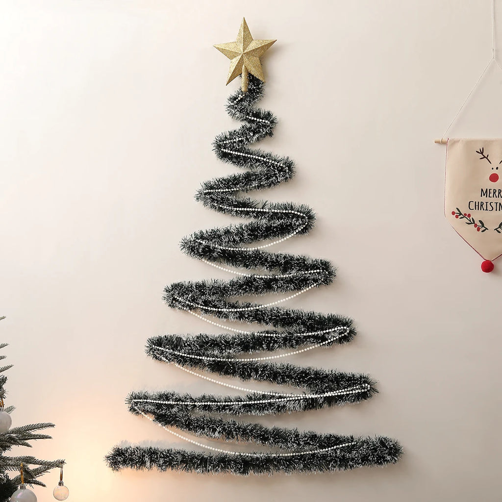Flocked Christmas Tree