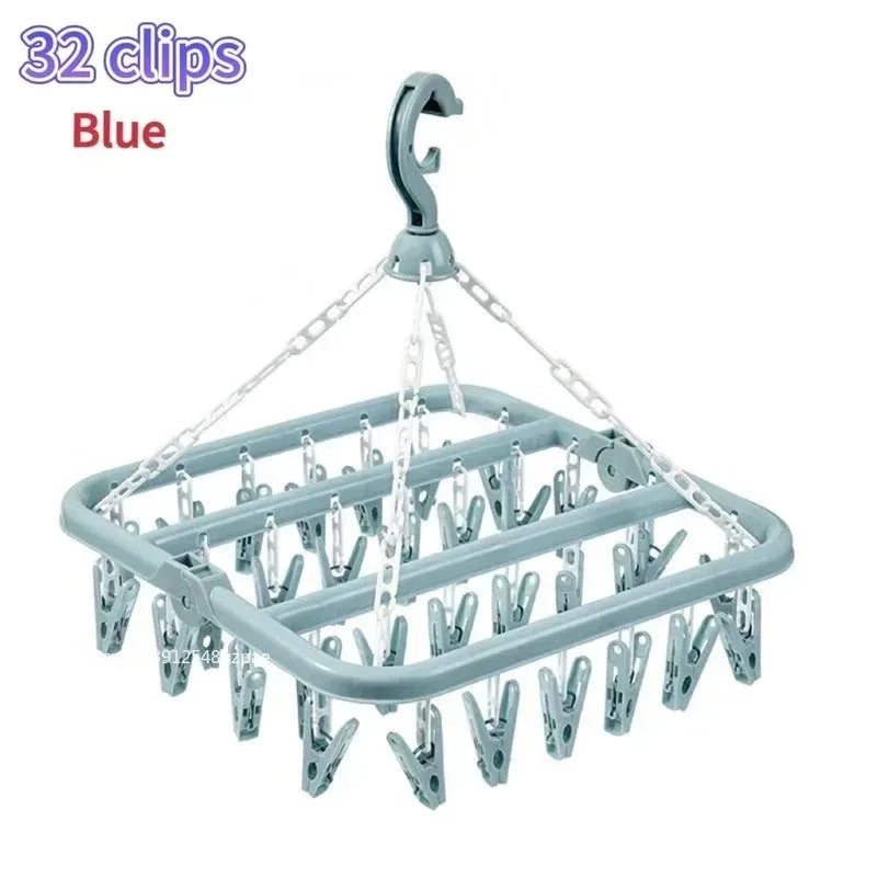 Foldable Clothes Drying Rack