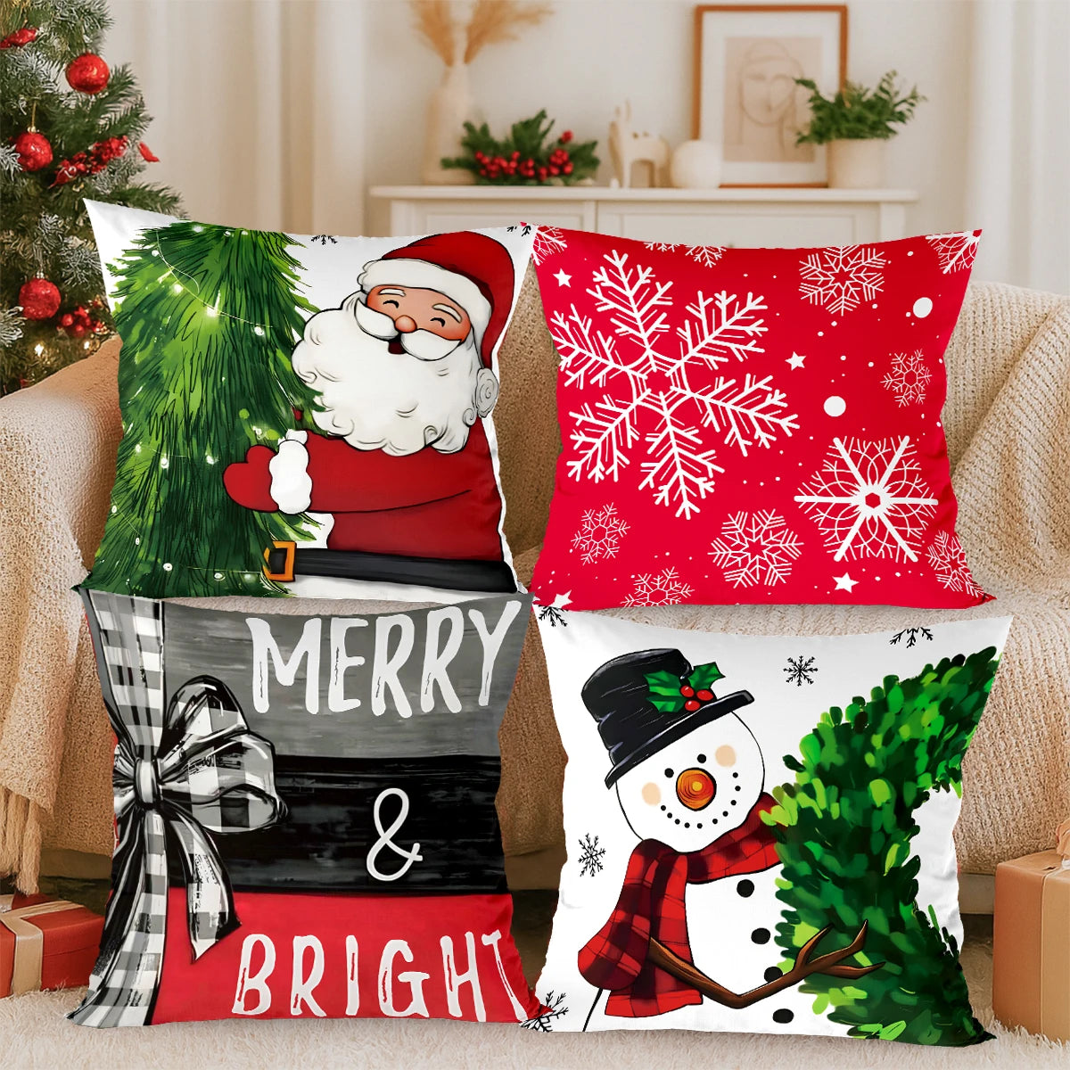 Christmas Pillow Cover