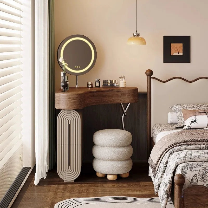 Bedroom Corner Makeup Table