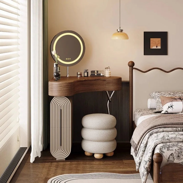 Bedroom Corner Makeup Table