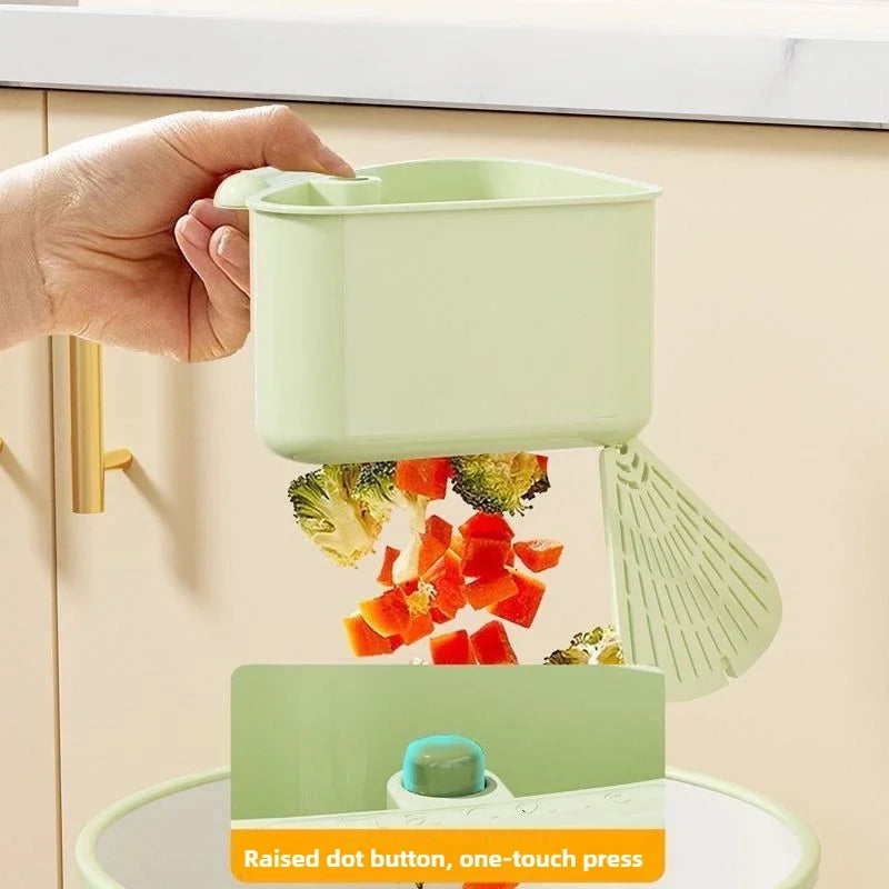 Corner Kitchen Sink Strainer Basket