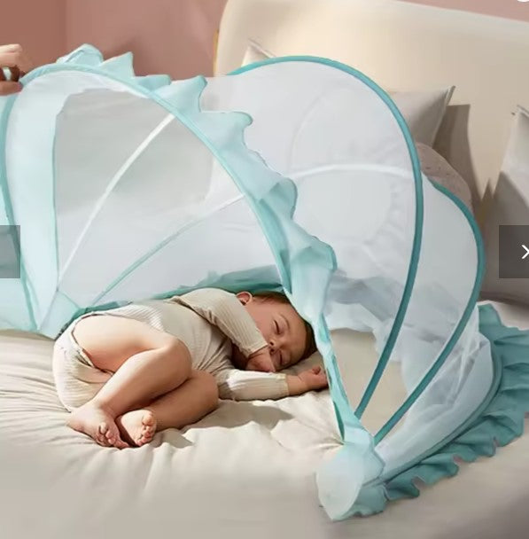Foldable Baby Crib Mosquito Net